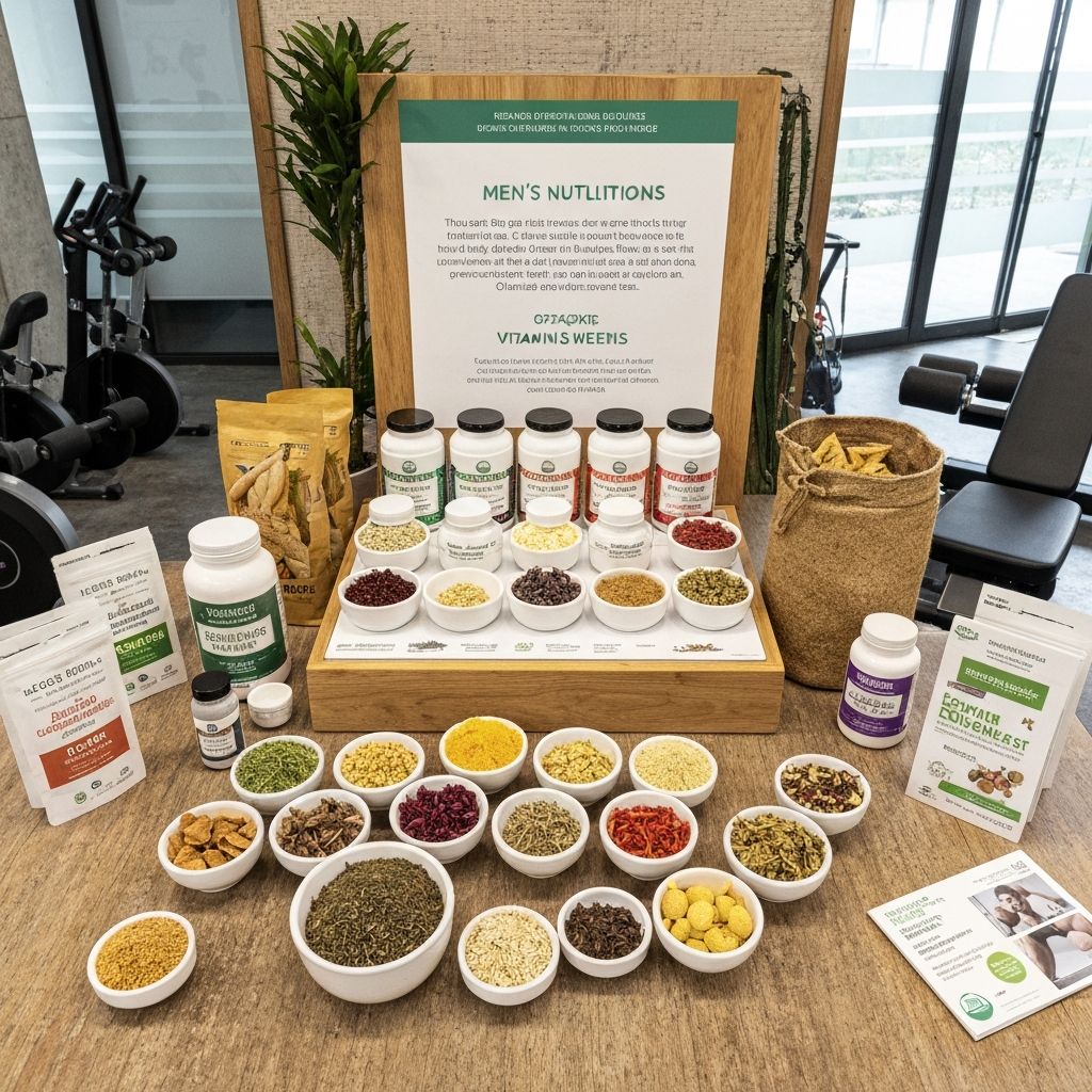 Holistic approach to men's wellness and nutrition